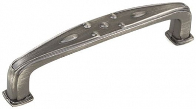 Мебельная ручка DR 52/160 G16 NEW 160 мм черный никель DC