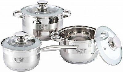 Набір каструль 26-238-023 Krauff