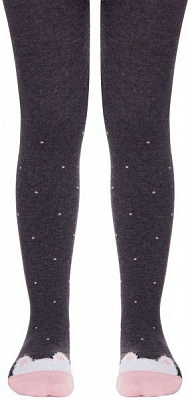 Колготки детские Conte-Kids TIP-TOP 504 р.92-98 темно-серый 