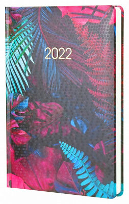 Дневник датированный Папоротник Optima A5 2022 O26139