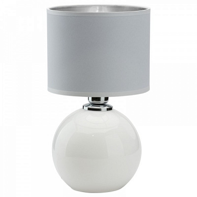 Настольная лампа декоративная TK Lighting Palla Small 1PL-5066 1x15 Вт E27 белый/серебро 
