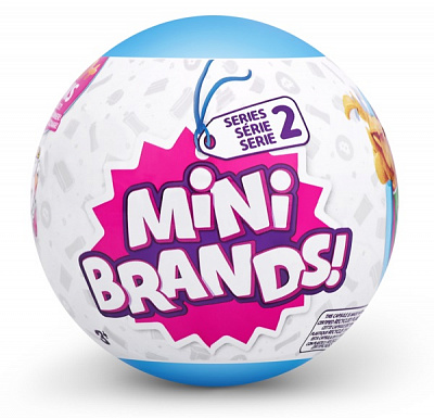 Ігровий набір Zuru Mini Brands Supermarket Фігурки-сюрприз у шарі 5 шт. в асортименті 6819332