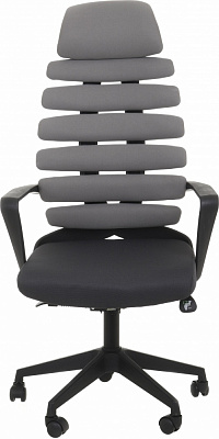 Кресло офисное Центр Меблів Астра серо-черный