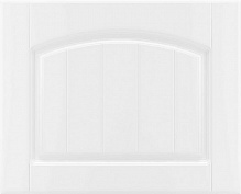 Фасад для кухни Грейд-Плюс Прованс белый гладкий №383 400x496