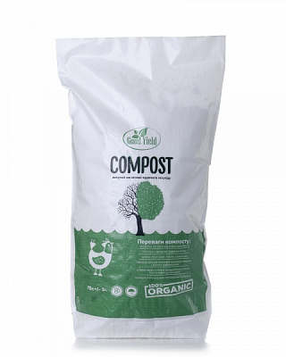 Удобрение органическое Good Yield гумифицированный сыпучий компост 75 л