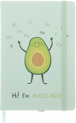 Книга для записей Hi!I'm Avocado A5 96 листов