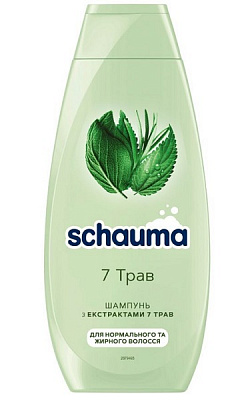 Шампунь Schauma 7 Трав для нормального та жирного волосся 250 мл