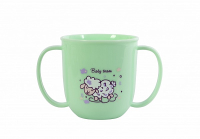 Чашка Baby Team с ручками 190 мл 6008