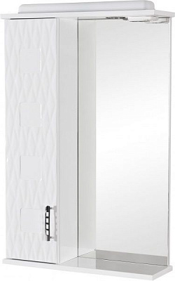 Зеркало со шкафчиком Aqua Rodos Ассоль 55 L 