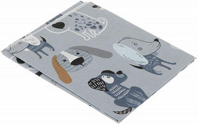 Пеленка Україна Funny dogs 2222322602016 90х110 см серый 