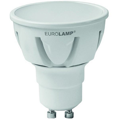 Лампа світлодіодна Eurolamp 5 Вт MR16 матова GU10 220 В 4000 К LED-SMD-05104(N)