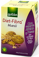 Печенье Gullon Diet Fibra Muesli 450 г 