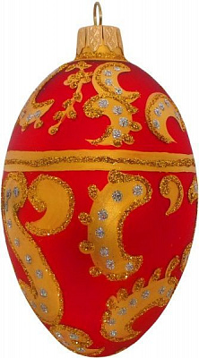 Елочная игрушка Сага L-186 12 см 