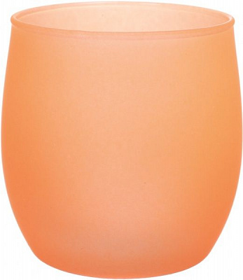 Свічник матовий помаранчевий SO-70