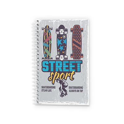 Блокнот Street sport 1В1807 А6 48 аркушів Аркуш