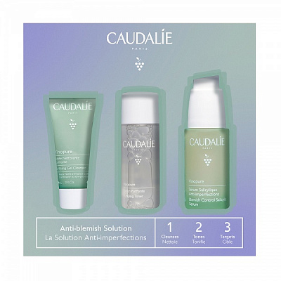 Набір для жінок Caudalie Набір Vinopure Spring Set 1,2,3