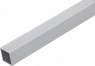 Труба профильная квадратная алюминий АЛЮПРО анодированная 50x50x3x1000мм