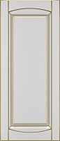 Фасад для кухни Грейд Белый патинированный золотом №383 920x396 Аркьюит