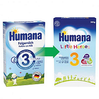 Суха молочна суміш Humana 3 с 10 місяців 350 г