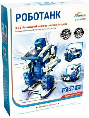 Конструктор BitKit Роботанк 3 в 1 на сонячних батареях 2019