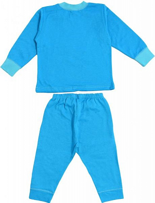 Піжама дитяча Фламінго р.86 бірюзовий 109-312