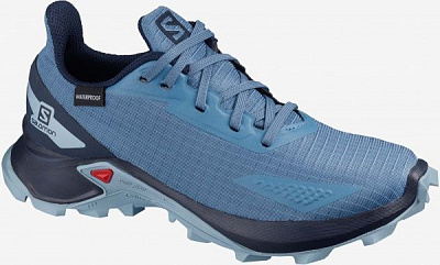 Кроссовки Salomon ALPHACROSS BLAST CSWP J L41122900 р.EUR 39 голубой
