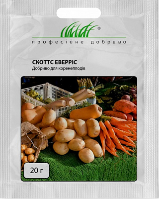 Удобрение минеральное Професійне добриво Скоттс для корнеплодов 20 г