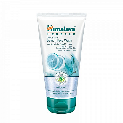 Гель для умывания Himalaya Herbals контроль блеска с лимоном 150 мл