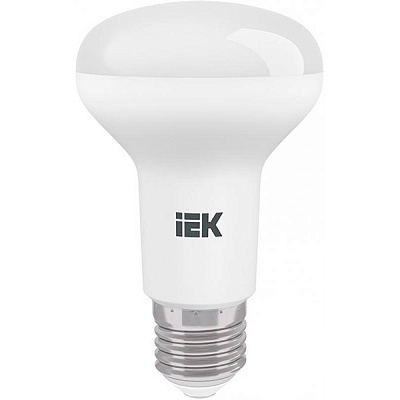 Лампа светодиодная IEK ECO 8 Вт R63 матовая E27 220 В 3000 К