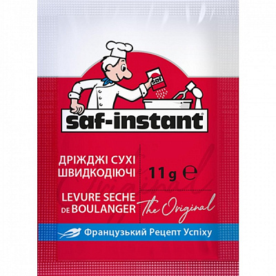 Дрожжи сухие Saf-Instant быстродействующие 11 г