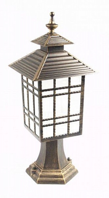 Стовпчик Інтерклас Осака 46315М E27 60 Вт IP44 антична бронза