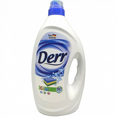 Гель для стирки для машинной и ручной стирки DERR Color 4 л 
