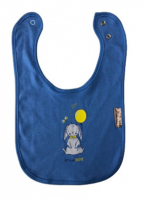 Слюнявчик-передник Bambinelli голубой Сл300-6 