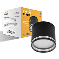 Світильник точковий LightMaster GX53 чорний MLT508