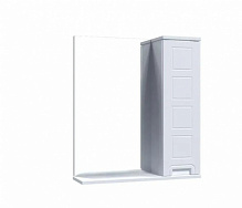 Зеркало со шкафчиком Aquarius Simfoniya белый со шкафчиком 60 