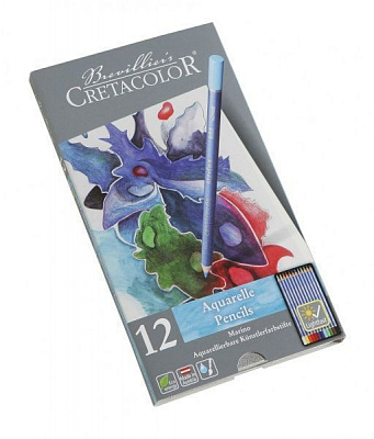 Олівці акварельні Marino 12 шт. Cretacolor