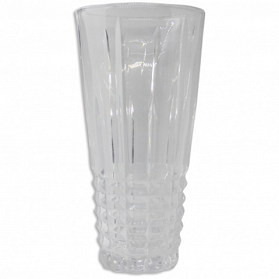 Ваза для цветов Cristal Jamie 29 см прозрачный 
