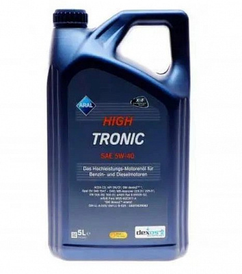 Моторна олива синтетична ARAL High Tronic 5W-40 5 л (15F47D)