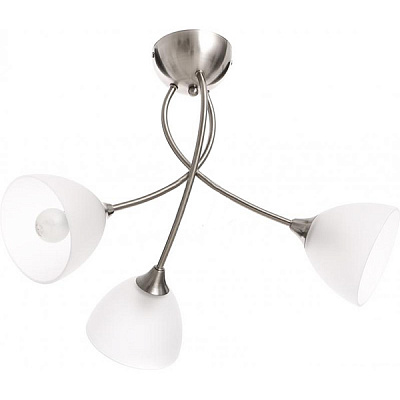 Люстра потолочная Accento lighting Paris 3xE14 сатин никель ALHu-HKC31608-3SN 