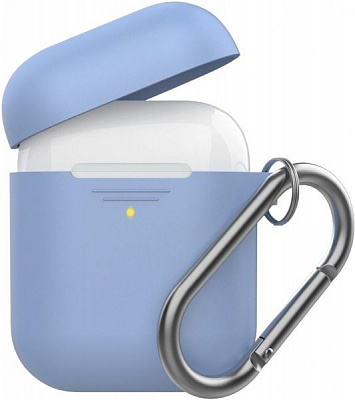 Чохол Promate GripCase для Apple AirPods blue
