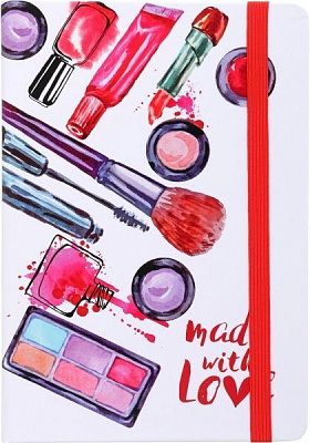 Книга для записей А5 Made with Love бьюти