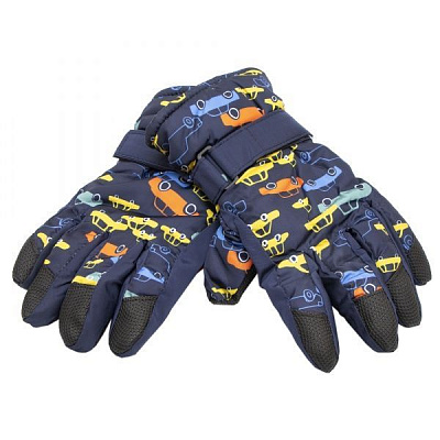 Рукавички лижні дитячі 22 см синій 517014