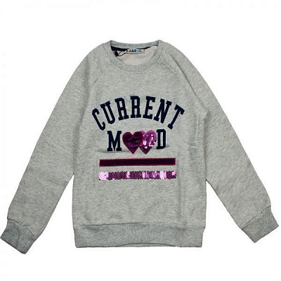 Свитшот ALG 68646 р.122 серо-зеленый 