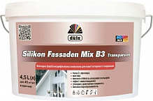 Фарба силікономодифікована акрилова Dufa Silikon Fassaden Mix B3 Transparent мат 4,5л