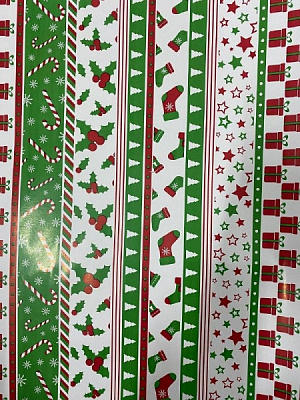 Бумага для упаковки LOVE & HOME Новый год 70x100 см 