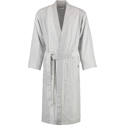 Халат чоловічий Cawo Kimono Sauna р. XL біло-сірий 500518576XL