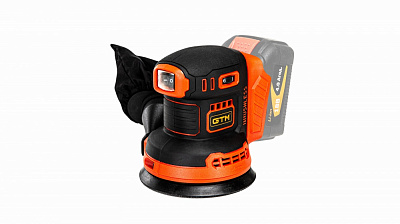 Шліфмашина ексцентрикова GTM OSC18/125BL_BARE TOOL