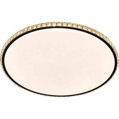 Світильник світлодіодний Hopfen Neo R з пультом ДК 100 Вт білий із чорним 3000-6000 К