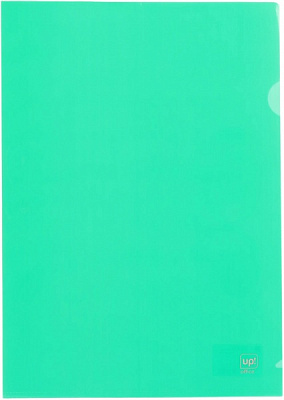 Папка-куточок А4 зелений UP! (Underprice)