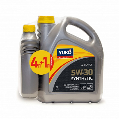 Моторне мастило YUKO SYNTHETIC 5W-30 5 л